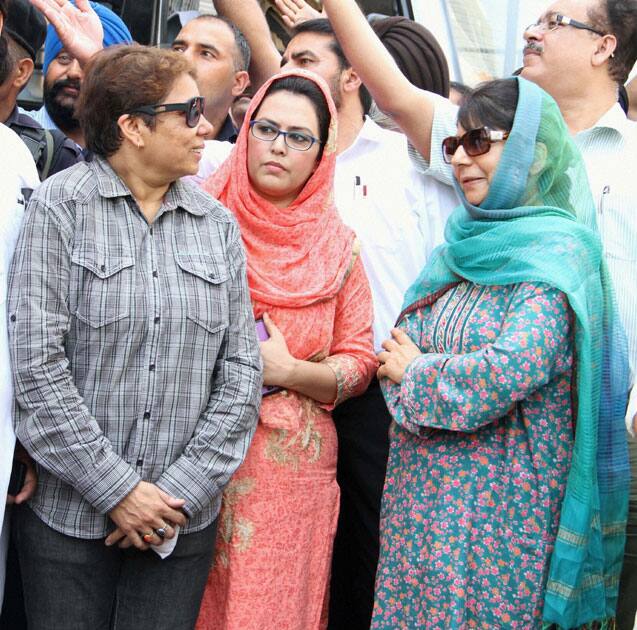 Jammu and Kashmir Chief Minister Mehbooba Mufti