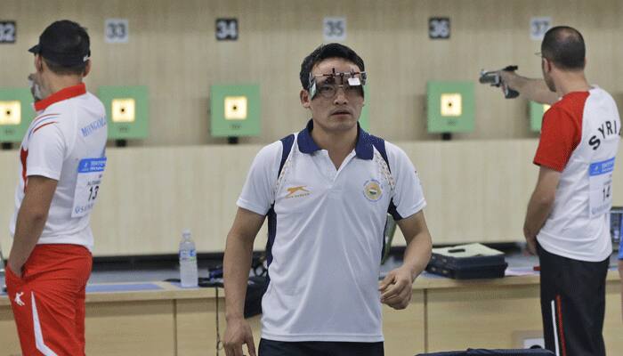 Jitu Rai pips three-time Olympic champion Jongoh Jin to clinch the silver medal