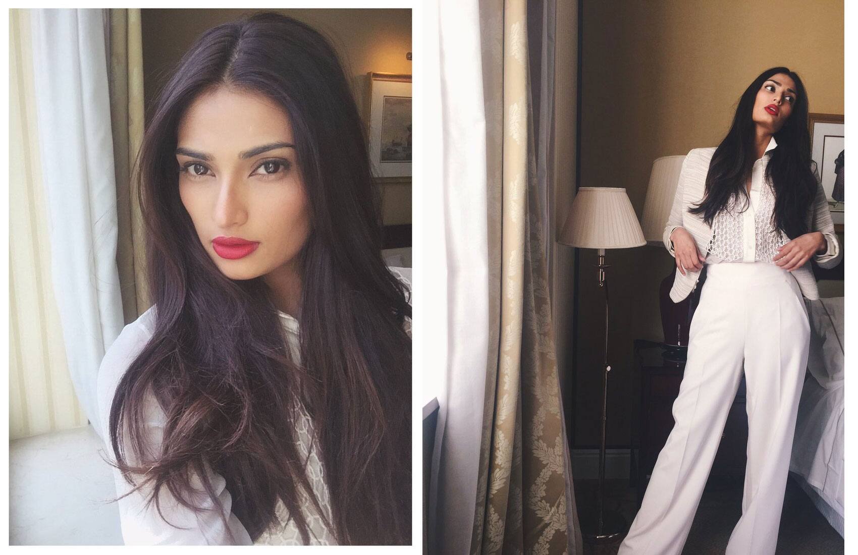 In @BibhuMohapatra. Styled by @stylebyami- Athiya Shetty