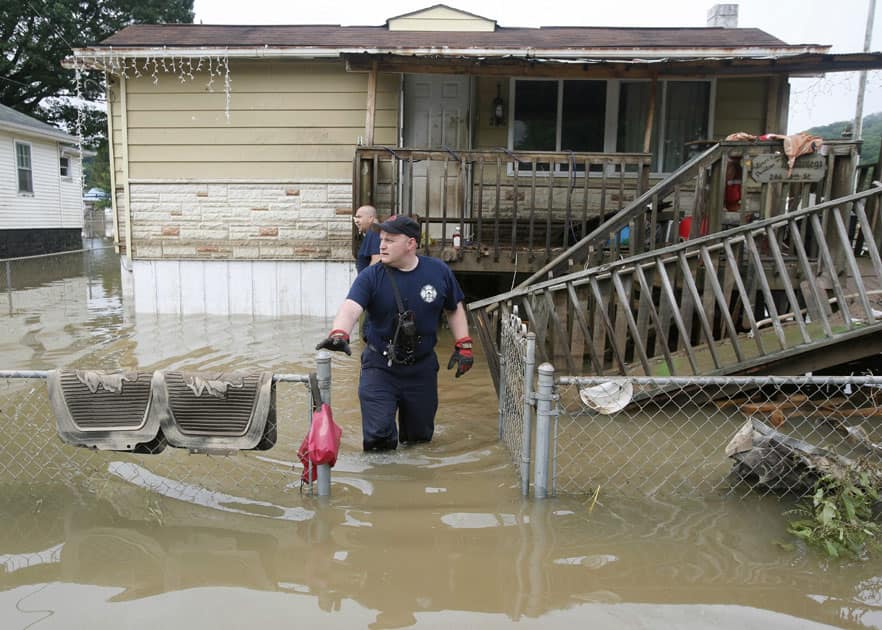 Heavy rains that pummeled West Virginia left multiple people dead.