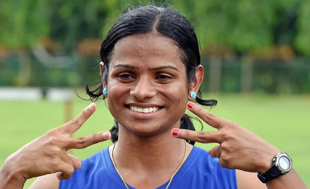 Indian sprinter Dutee Chand qualified for Rio Olympics