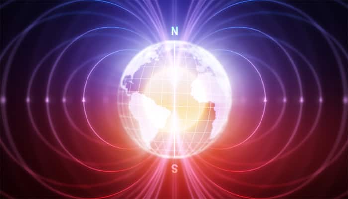 Earth&#039;s ancient magnetic field had more than two poles!