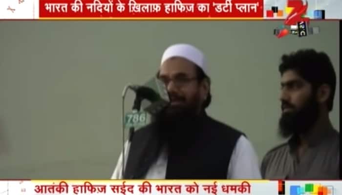 26/11 mastermind Hafiz Saeed announces &#039;jihad to free Pakistani rivers from India&#039;