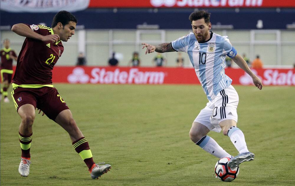 Argentina's Lionel Messi