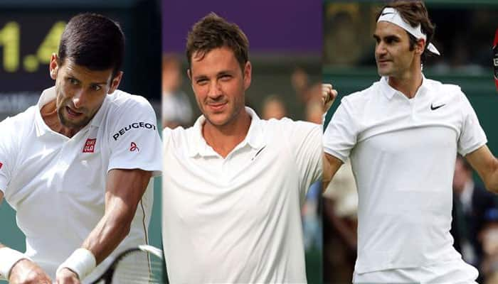 Wimbledon: Novak Djokovic, Roger Federer advance but Britain&#039;s World No. 706 Marcus Willis steals show