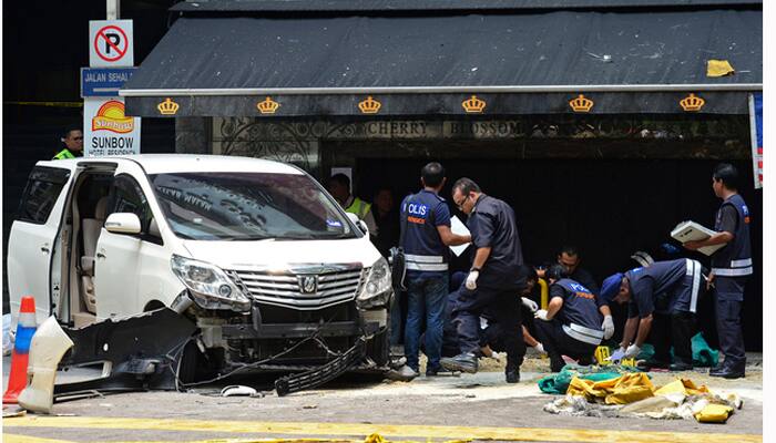 Eight injured in hand grenade attack in Malaysia restaurant