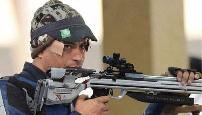Sanjeev Rajput wins silver in 50m Rifle 3 Positions