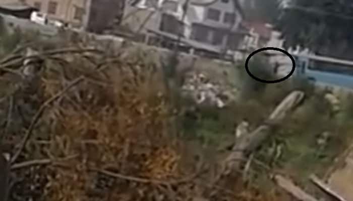 SHOCKING VIDEO of Pampore attack surfaces online;  terrorists can be heard firing indiscriminately - WATCH