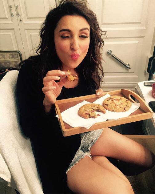 Cheat day !!!- Parineeti Chopra