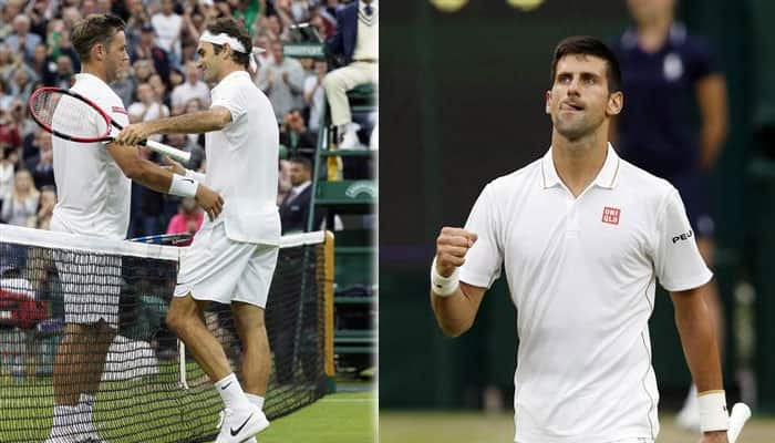 Wimbledon 2016: Novak Djokovic wins 30th consecutive Grand Slam match, Roger Federer ends Marcus Willis&#039; fairytale