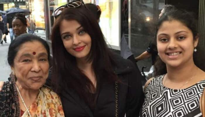 Asha Bhosle, Aishwarya Rai Bachchan&#039;s unusual rendezvous in New York! - View pic