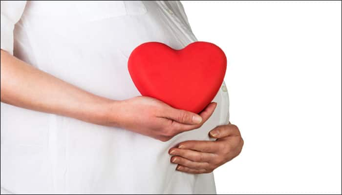 Pregnant women's hearts expand during pregnancy