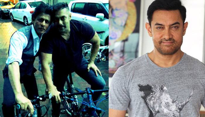 Aamir Khan has a PERFECT reply to shut trollers, says Salman-Shah Rukh cycling together is happy news!