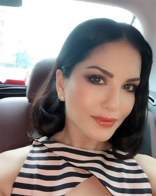 Thanks Tomas Moucka for super cute hair and make up!!- Sunny Leone Thanks Tomas Moucka for super cute hair and make up!!- Sunny Leone
