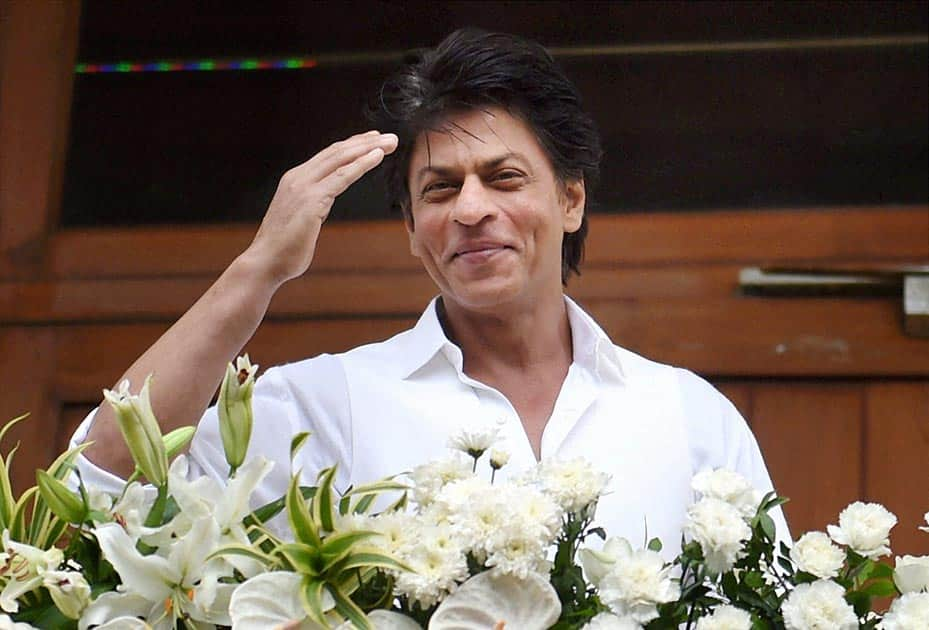 Bollywood actor Shahrukh Khan