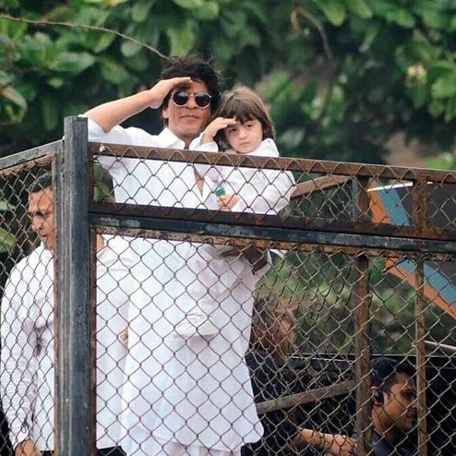 Shah Rukh Khan and AbRam