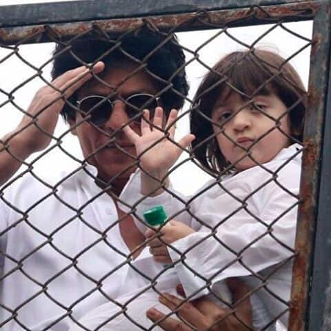 Shah Rukh Khan and AbRam