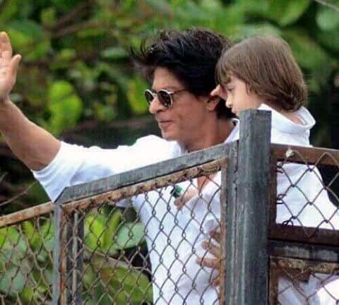 Shah Rukh Khan and AbRam