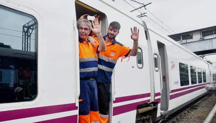 Talgo train trial in Mathura-Palwal section today