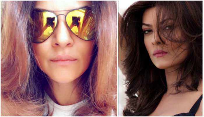 Selfie alert! Sushmita Sen looks smoking hot in tinted glass—View pic