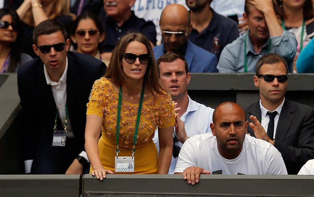 Kim Sears, wife of Andy Murray