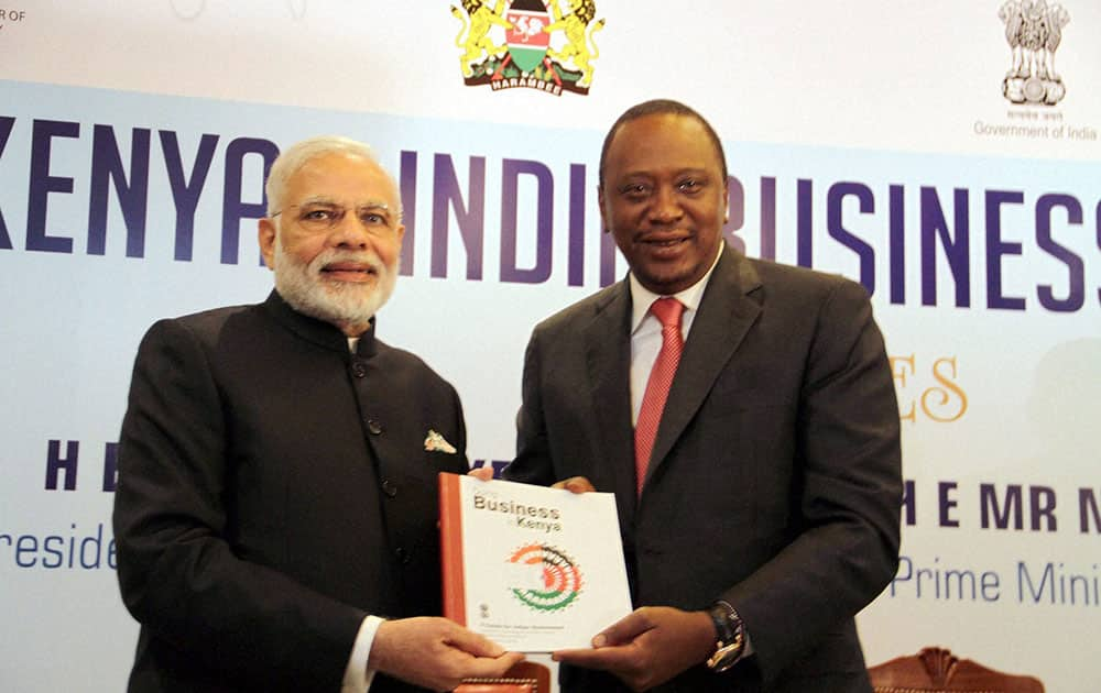 PM Modi in Nairobi, Kenya