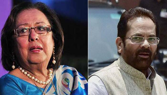 Najma Heptulla, GM Siddeshwara resign from Union Cabinet, Mukhtar Abbas Naqvi gets independent charge of Minority Affairs