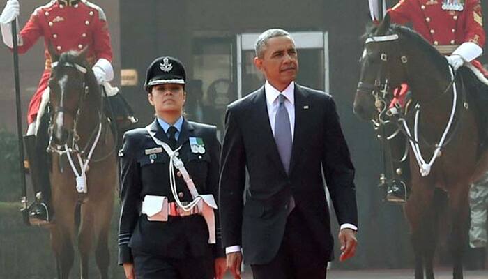 Wing Commander Pooja Thakur, who led Guard of Honour on Obama&#039;s visit, drags IAF to court on denial of permanent commission