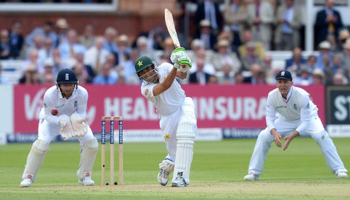 PAKvsENG: Pakistan 282-6 against England at the end of Day 1 at Lord&#039;s