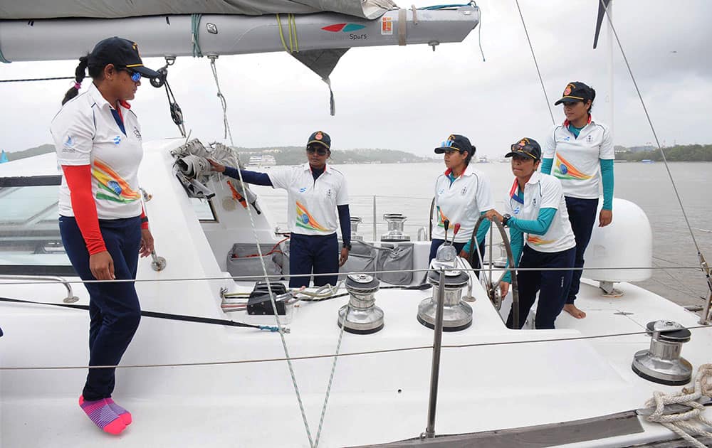 Indian Navys women team