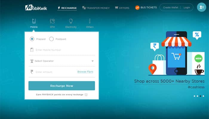 MobiKwik&#039;s exclusive cash pick up service completes a million transactions