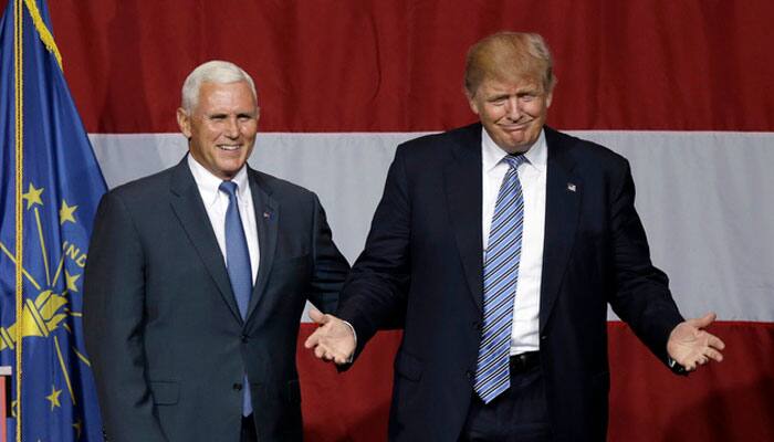 Trump formally announces Indiana Governor Pence as his running mate