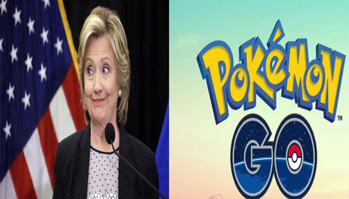 Hillary Clinton is using Pokémon Go to register voters