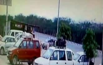 WATCH video of horrific accident! Speeding car rolls multiple times after hitting divider