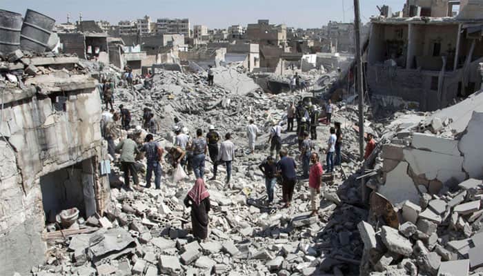 Air raids kill 21 civilians in Syria&#039;s Aleppo: Monitor