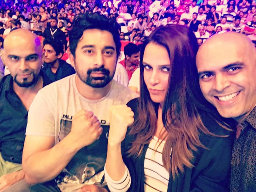 What a punch!- Neha Dhupia