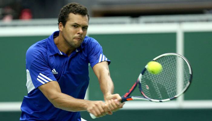 Davis Cup: Jo-Wilfried Tsonga ousts Czech Jiri Vesely to take France into the semi-finals