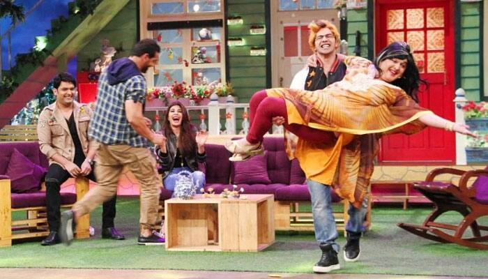 The Kapil Sharma Show: Varun Dhawan, John Abraham and Jacqueline Fernandez go ROFL!