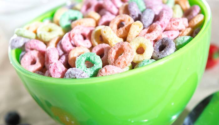 Sugar-packed cereals