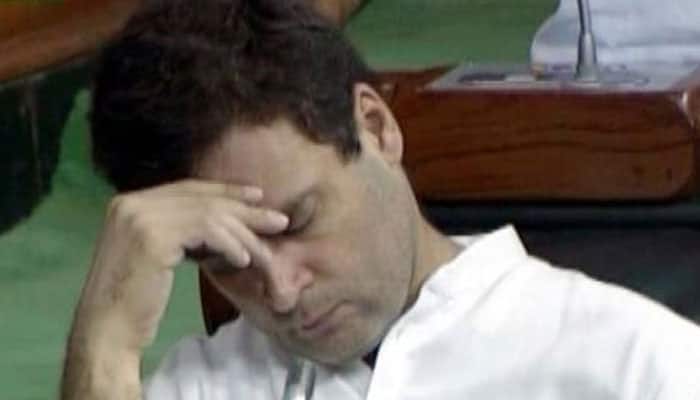 As Oppn attacks govt over Guj Dalit case, Rahul Gandhi dozes off in Parliament