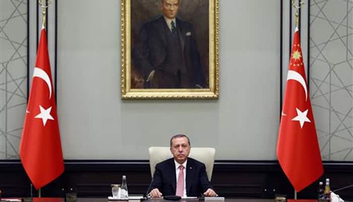 Recep Tayyip Erdogan chairs security council as 50,000 hit by Turkey purge 