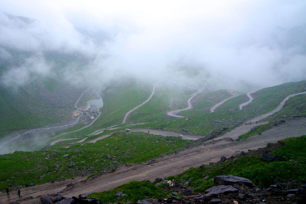 View of the Rohtang Pass