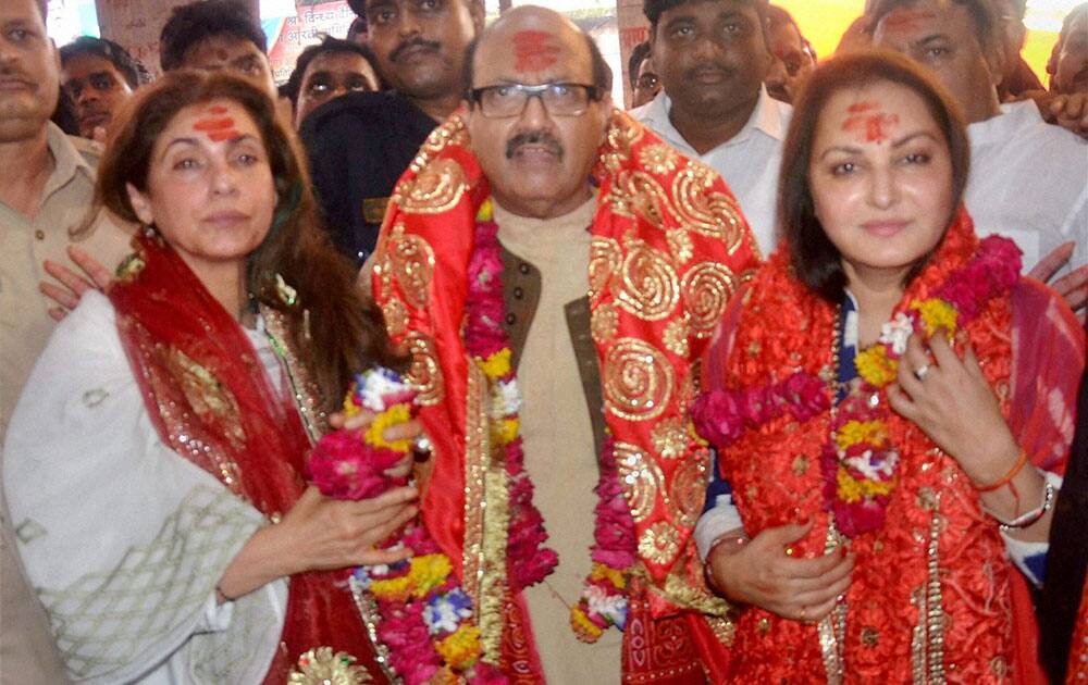 Amar Singh in Vindhyavasini temple