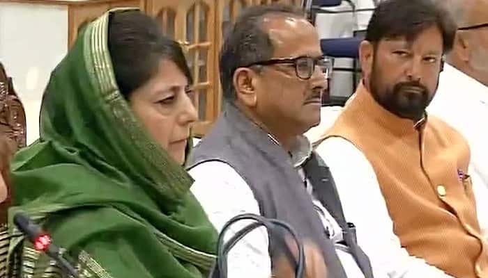 Mehbooba Mufti holds all-party meet over Kashmir unrest; National Conference boycotts