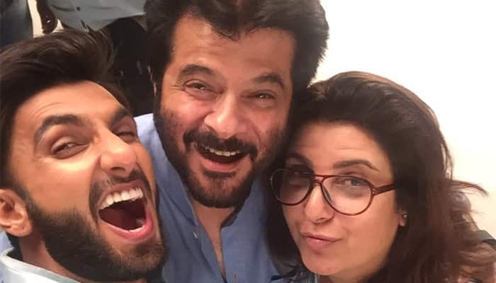 What&#039;s cooking? Farah Khan&#039;s &#039;do anmol ratan&#039; Ranveer Singh, Anil Kapoor spill madness at shoot