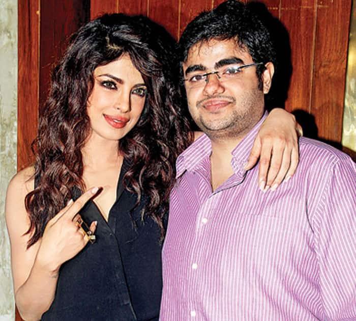 Priyanka Chopra and Siddharth Chopra