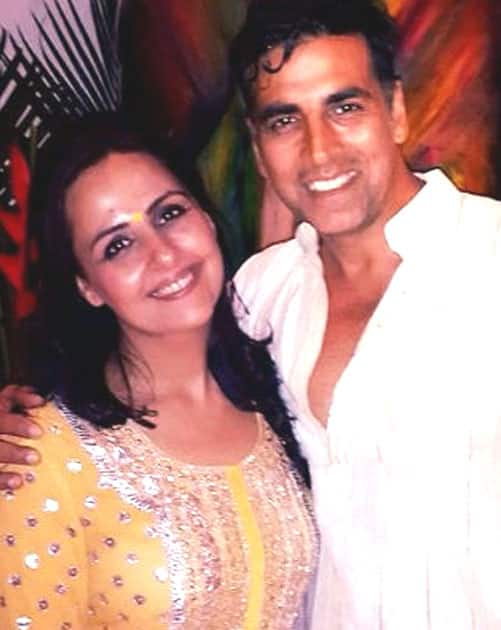 Alka Bhatia and Akshay Kumar