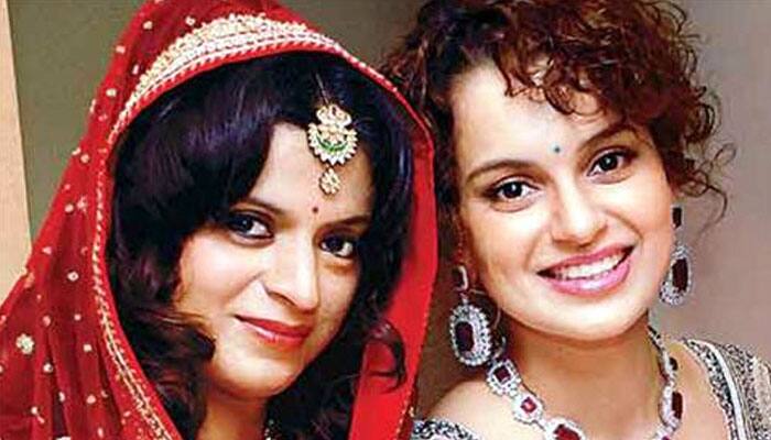 Rangoli Ranaut and Kangana Ranaut