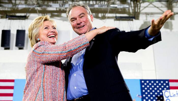 Democrat Hilary Clinton picks Kaine as vice presidential running mate