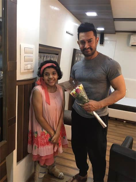 It was lovely meeting you Araghya- Aamir Khan